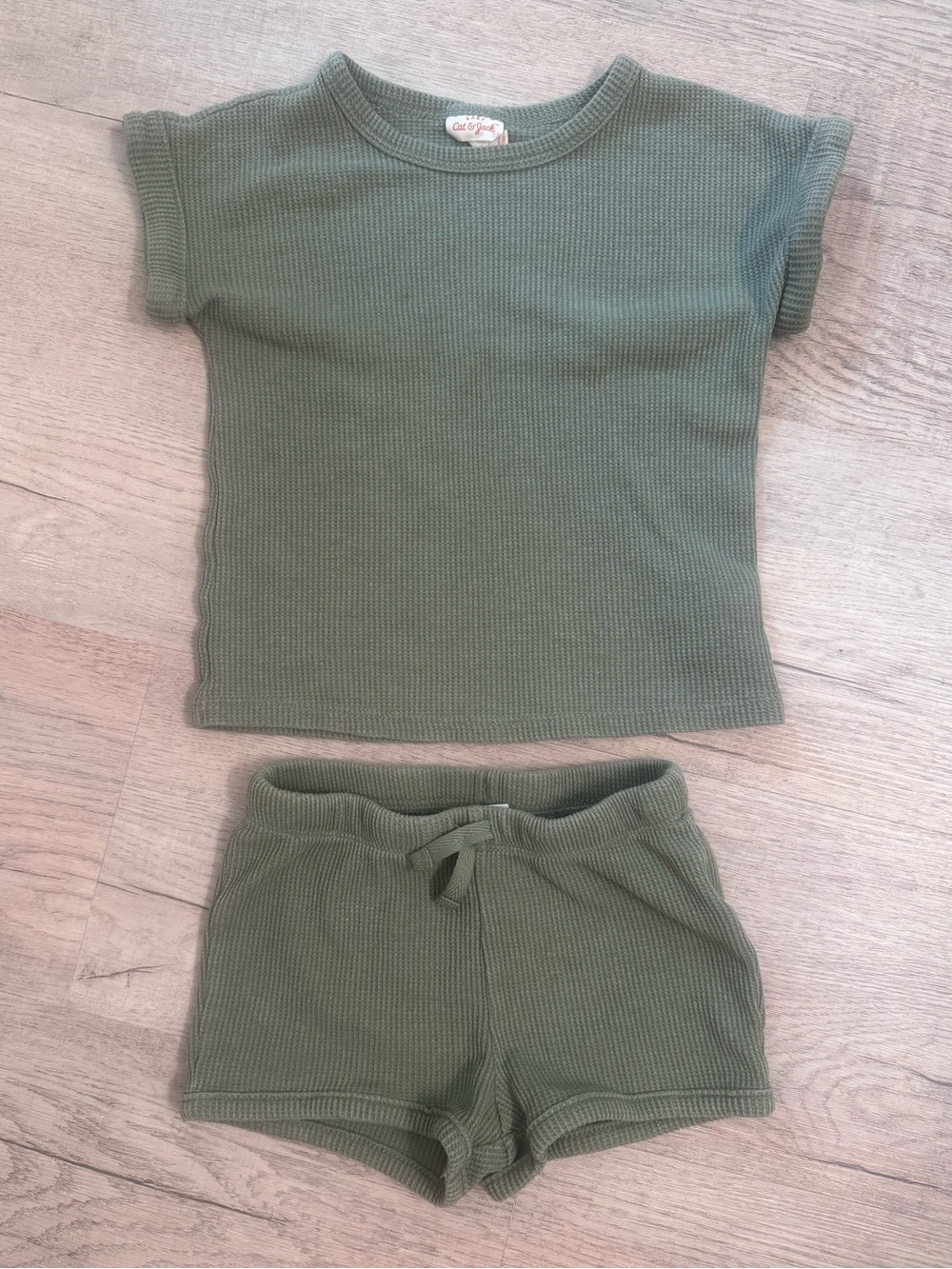 Cat & Jack Short Sleeve Shirt & Shorts